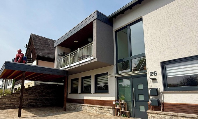 Dorbach Casa | NEW: Cozy vacation apartment with terrace in Salmtal between Moselle and Eifel
