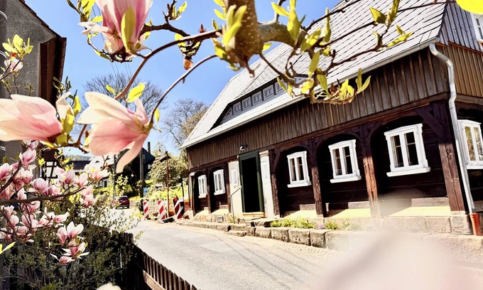 Grossschoenau Otro | NEW! "dasErbhaus" a half-timbered house in the middle of the Zittauer Gebirge Nature Park.