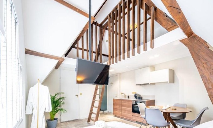 Schiedam Cama Y Desayuno | New Family Penthouse 7Min from Rotterdam Central Station top floor app4