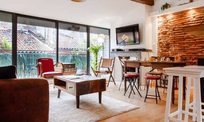 Saint-Etienne Apartamento | {NUEVO} Loft histórico, central, balcón