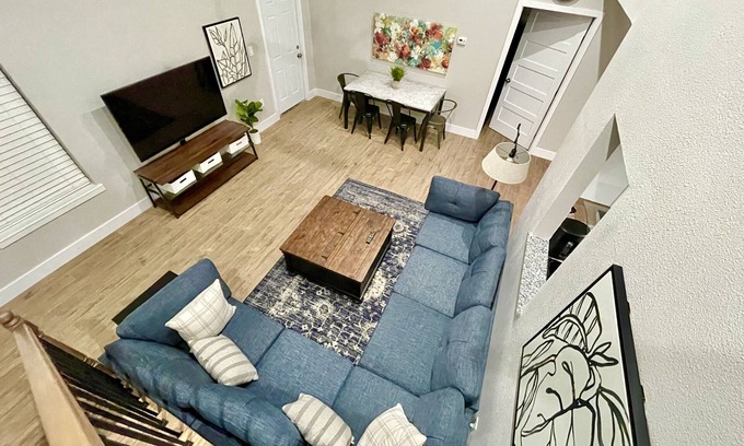 Lake Dallas Casa | New home large yard and garage!