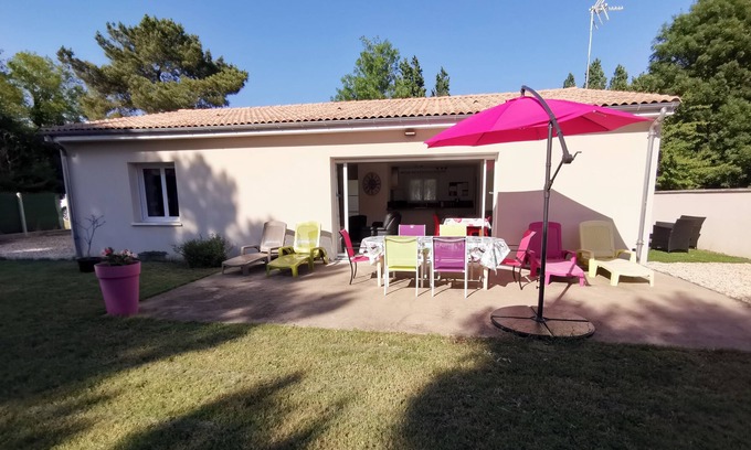 La Tremblade Casa | NUEVA CASA 100 m2 plantas con jardín TERRAZA DE ACCESO Interneti