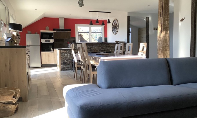 Gerardmer Casa | New house for 2 to 8 people at the foot of the slopes with panoramic view of the lake