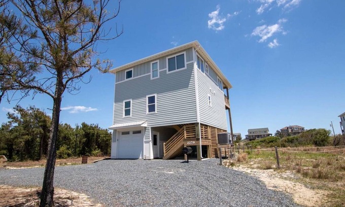 Carova Beach Casa | New house on 4X4 beaches