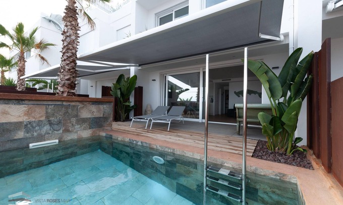Almadraba-Canyelles Casa | Casa de obra nueva con piscina privada y vistas al mar ( ANCLA MAR nº2 y 3)