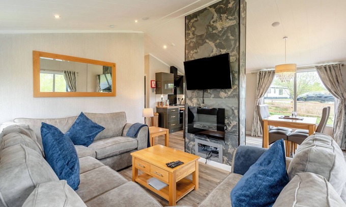 Woodhall Spa Chalet De Esquí | Alojamiento de 1 habitaciones en Woodhall Spa