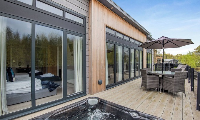 Woodhall Spa Chalet De Esquí | Alojamiento de 2 habitaciones en Woodhall Spa