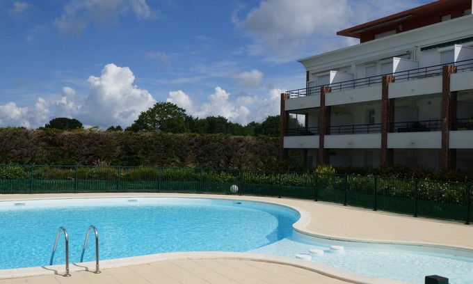 Pornic Apartamento | Nuevo en Pornic T2 terraza SO ver golf estacionamiento todo a pie