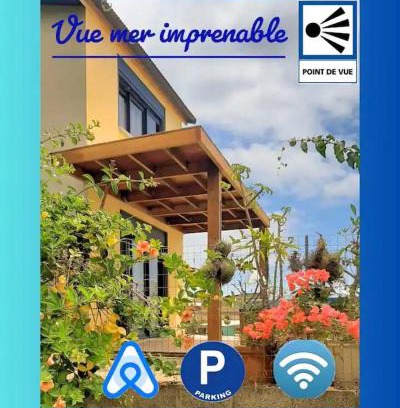 Saint-Leu Apartamento | NEW Joli Studio avec Vue mer imprenable - wifi