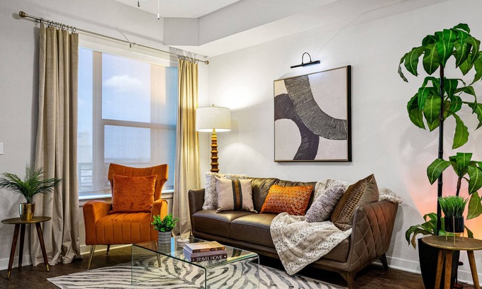 Old East Dallas Apartamento | ⭐️New!⭐️ King Lux High Rise| 1BR/1B | Downtown | Fast WIFI