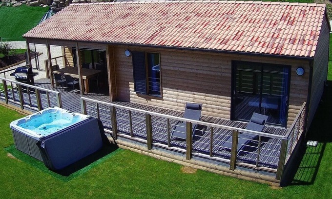 La Chapelle-Taillefert Cabaña | Nuevo L'Ecrin du Breuil Chalet L'opale