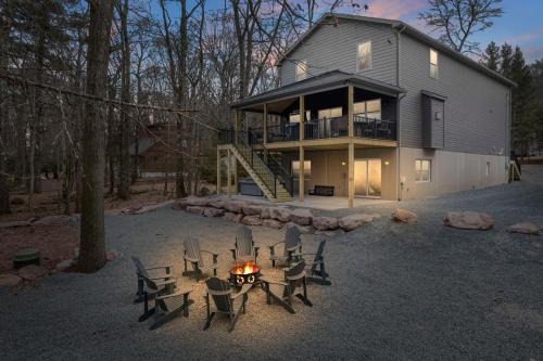 Lake Harmony Chalet De Esquí | New Lakeview Gateway Lake Access, Hot tub, EV