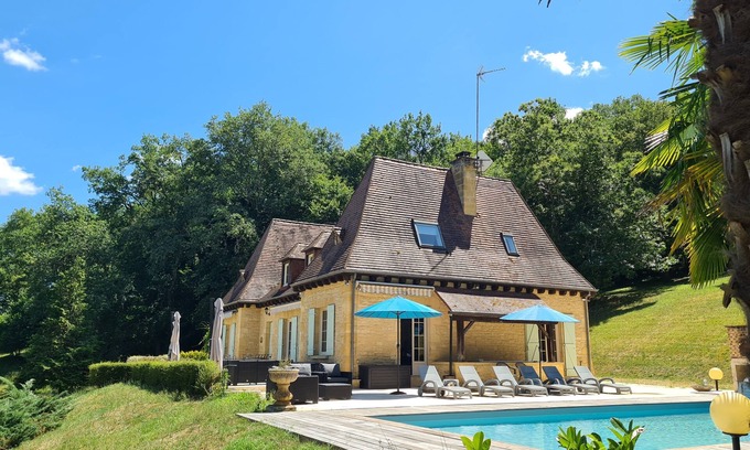 Cenac-et-Saint-Julien Casa | **NEW** - Lavayre - private pool, large garden and great views of Domme