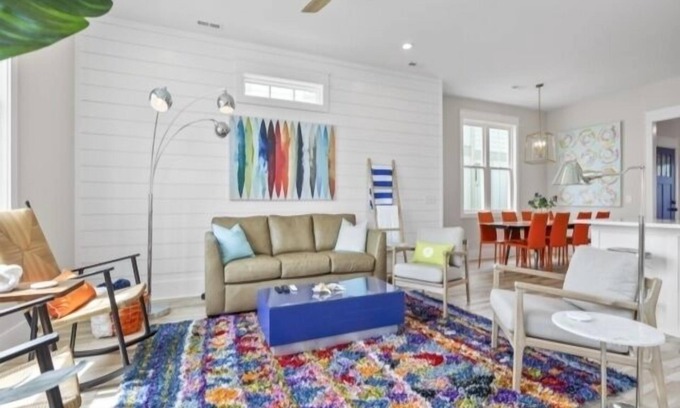 Carolina Beach Villa | NEW LISTING! A Treasure to Sea (4-Bedroom Villa)