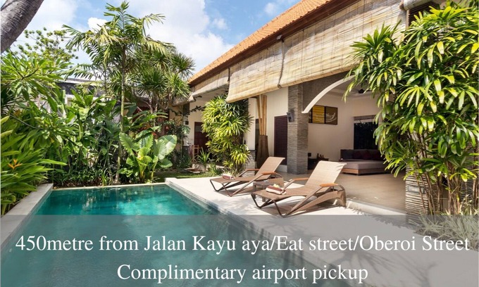 Petitenget Villa | Nuevo anuncio de apertura de descuento! Villa de 2 habitaciones en el área central de Seminyak