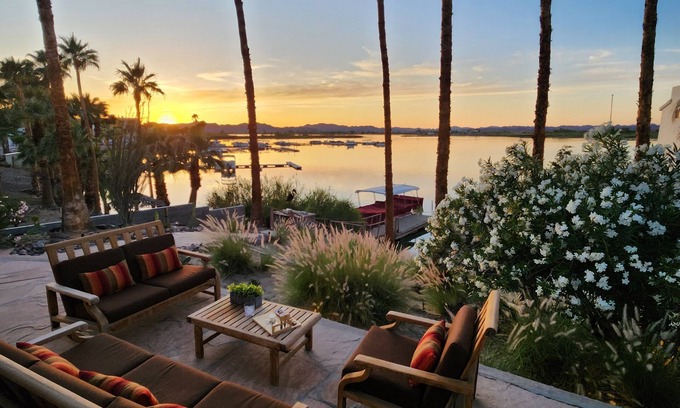 Yuma Casa | NEW LISTING The 9 Palms River House is where the Old West meets Lake House charm