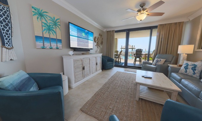 Orange Beach Casa | New Listing - The Salty Dawn. 3 Bed 2 Bath Ground Floor at Summer House in OB!