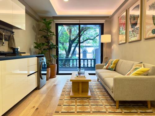 Colonia Roma Apartamento | NEW LOFT with private patio at Roma Norte