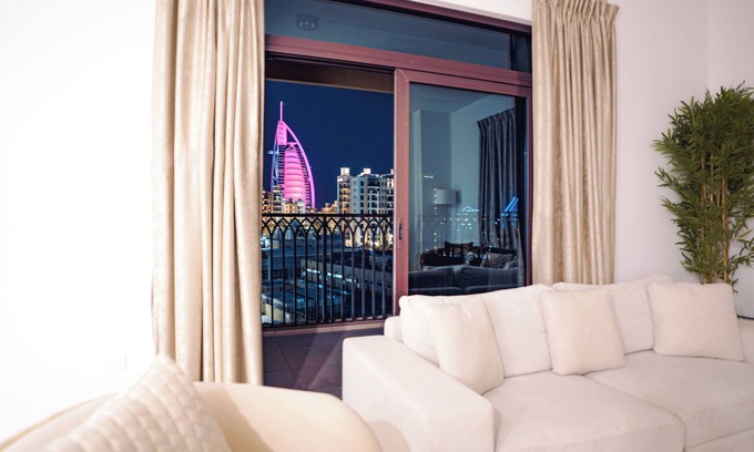 Jumeirah Apartamento | NEW: Luxury Dubai Apartment | Burj Al Arab View