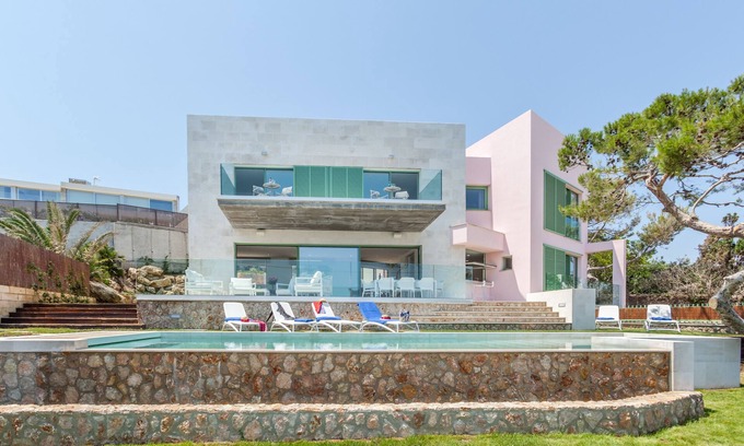 Mal Pas-Bon Aire Villa | VILLA DE LUJO A PRIMERA LINEA DE MAR CON PISCINA CLIMATIZADA