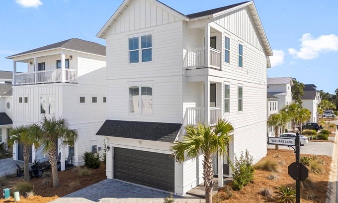 West Panama City Beach Casa | NEW | Luxury | Walk to Beach | Pool | Gameroom