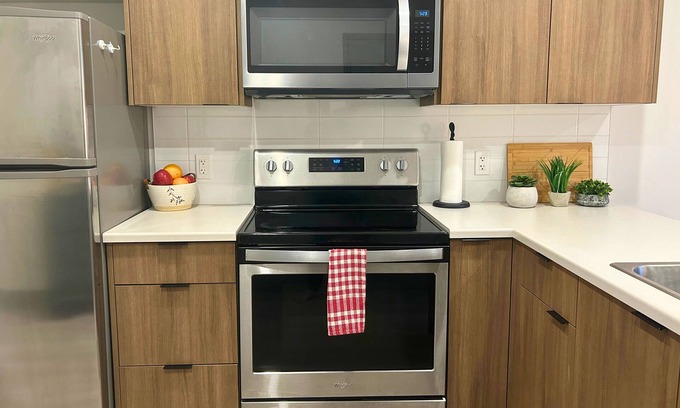 Jasper Apartamento | New modern 1 bedroom suite with kitchen and laundry