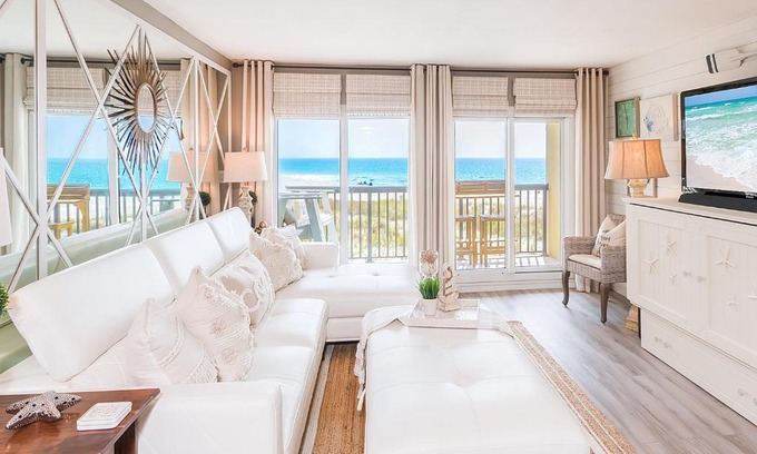 Sunnyside Casa | NEW Near 30A -Luxury Beachfront Condo, Pinnacle Port In Beautiful Gated Carillon