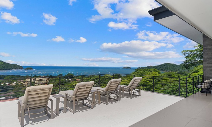 Coco Casa | NEW Oceanview Home - Two Terraces - Five Primary Suites - Smart TVs + Foosball - Gated Entry
