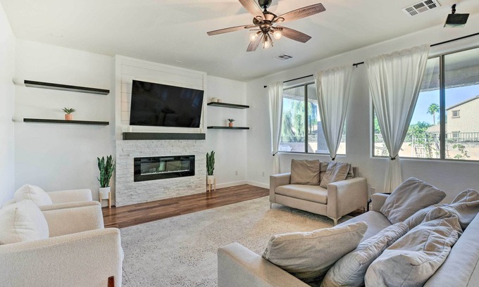 Emperor Estates Casa | NEW! Pet-Friendly Queen Creek Retreat w/ Home Gym!