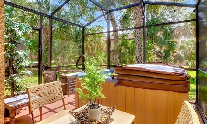 Kissimmee Casa | NEW! Relaxing Townhome Near Disney w/Pool, Spa, & Resort Amenities