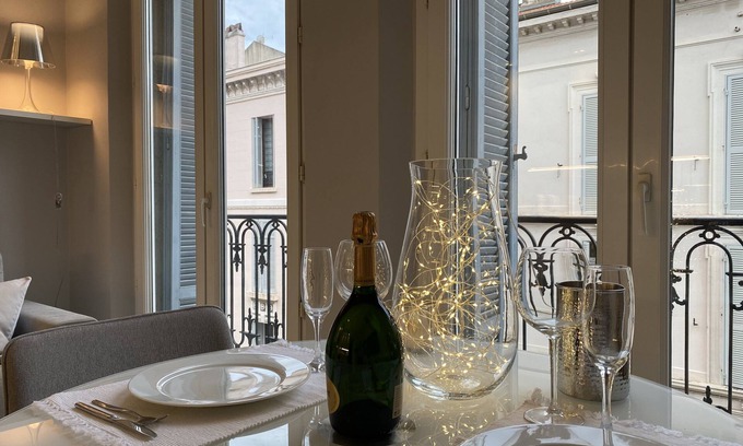 Cannes City Centre Apartamento | ¡NUEVO! RESIDENCE MARCEAU - CANNES - Walk to Beach!