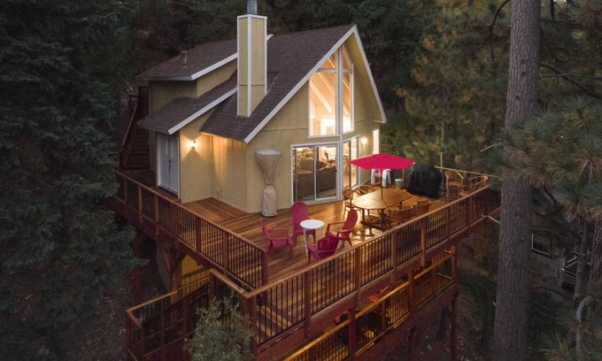 Lake Arrowhead Cabaña | ✨NEW Serene Modern Mountain Cottage Near Lake✨