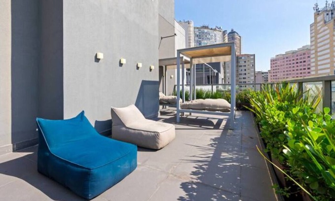 Vila Buarque Apartamento | New studio with fast internet, safe, near the metro