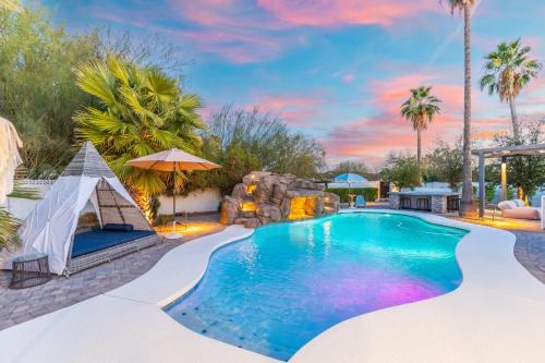 Shea North Estates Casa | New Tropical Vibe Villa By The Glam Homes