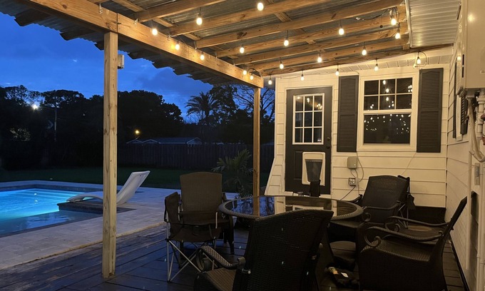 Riviera Bay Casa | NEW vacation home with private POOL and fenced in backyard near Downtown&Beaches