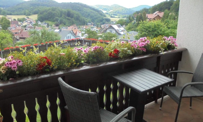 Elmenthal Casa | Nueva casa de vacaciones en el hermoso bosque de Turingia en Rennsteig