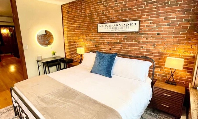 Newburyport Apartamento | Newburyport Flat Downtown Living King Bed
