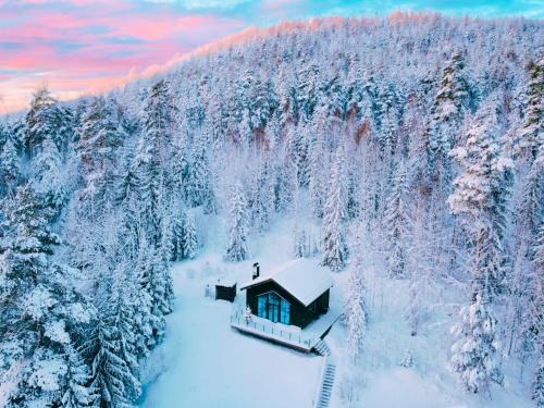 Jarvso Casa | Newly built cabin with sauna, fireplace and amazing view