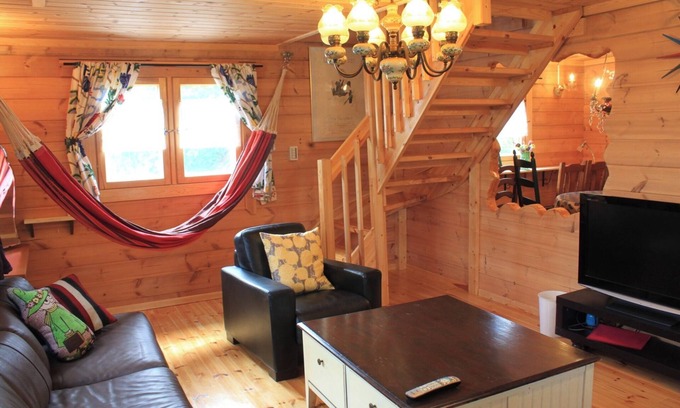 Futo Cabaña | Newly built Finnish log house You can also enjoy small fields hot springs and BBQ / Ito Shizuoka