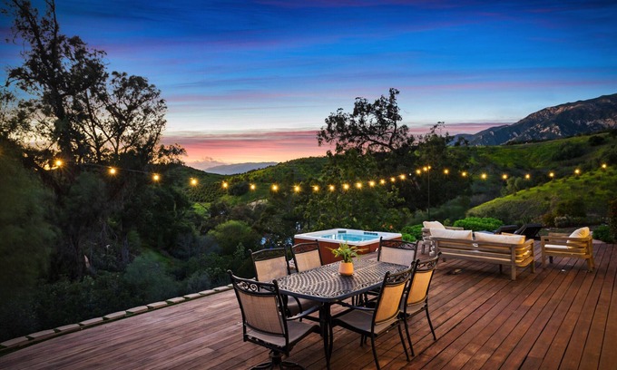 Mission Canyon Casa | NEWLY Remodeled 3 BD Stunning Views with Jacuzzi and Deck!