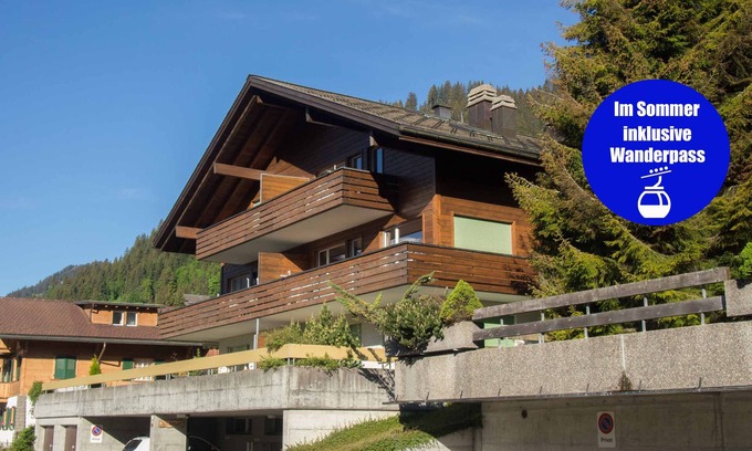 Adelboden Apartamento | Apartamento de 3 habitaciones para 4 personas cerca del centro del pueblo.