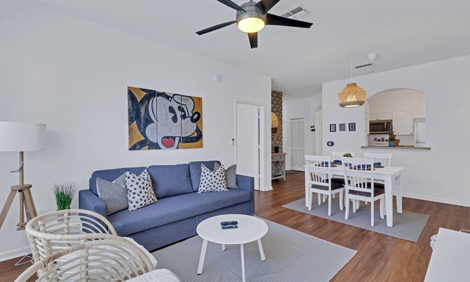 Windsor Palms Apartamento | Apartamento en Planta Baja con Estilo – 2 Dormitorios, 2 Baños – Cerca de Disney