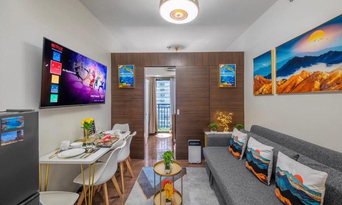 San Antonio Apartamento | Newly Turned 0ver Cond0- Air Makati 1BR with Balcony