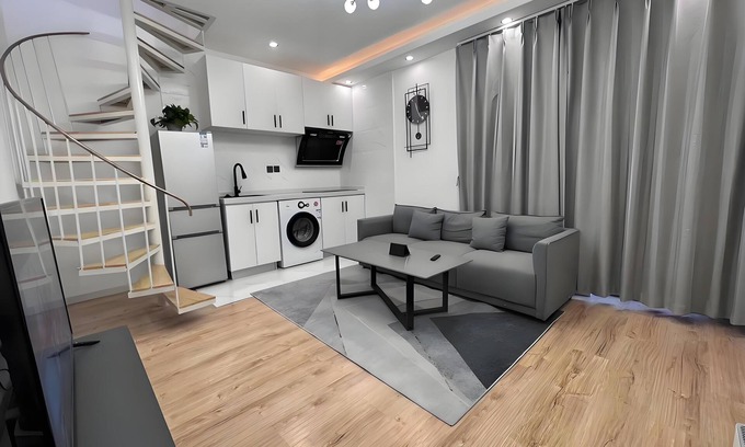 Jinsong Panjiayuan Apartamento | Nice 1br duplex Apartment with Roof terrace in Beijing downtown