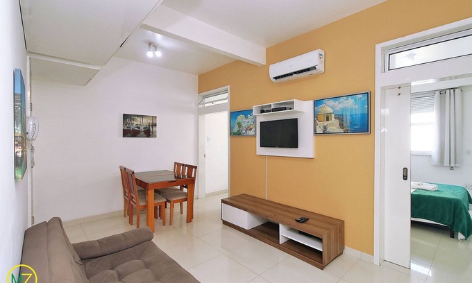 Copacabana Apartamento | Hermoso 2 cuartos p/6 personas cerca de la playa