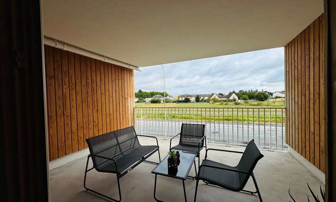 Colombelles Apartamento | Nice 2 rooms at the gates of Caen