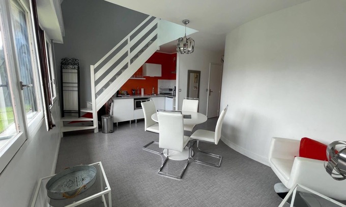 Trouville-sur-Mer Apartamento | Nice 2 rooms near Gare de Trouville - Deauville