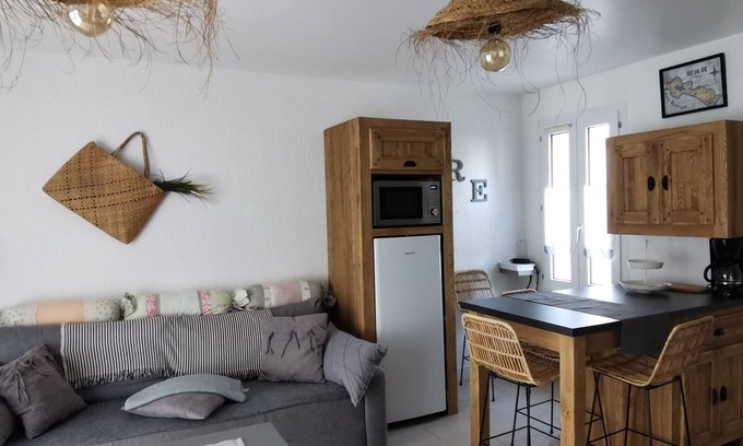 Rivedoux-Plage Apartamento | Precioso apartamento de 3 habitaciones - Jardín - Aparcamiento privado - 50 m de la playa - 3 bicicletas incluidas