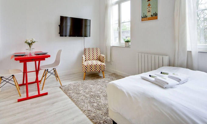 Saint-Maurice Pellevoisin Apartamento | Nice quiet studio in Lille-Europe - Welkeys
