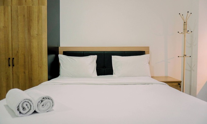 Pinang Apartamento | Nice And Modern Studio At 38Th Floor Pacific Garden Apartment